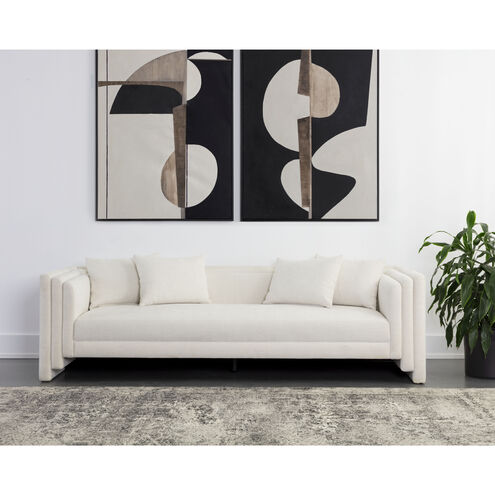 Kira Heather Ivory Tweed Sofa